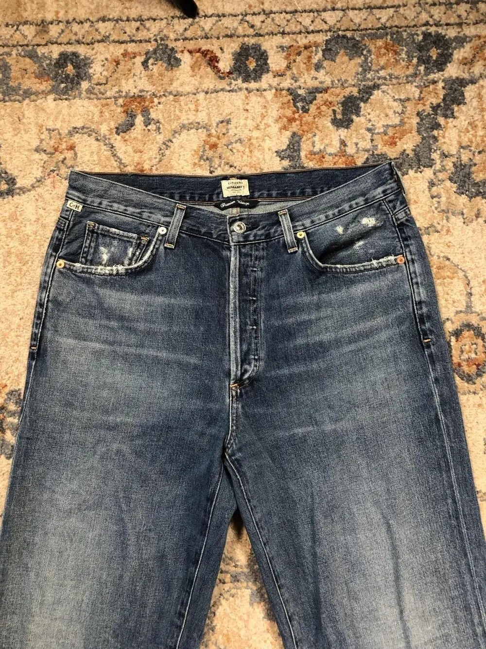 Citizens Of Humanity Premium Vintage Jeans Mens 29x30 Blue Straight Denim Pants